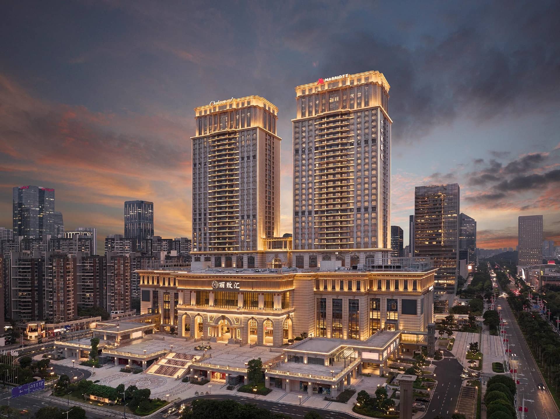 โรงแรมแมริออท ฝอซาน โรงแรมแมริออท ฝอซาน