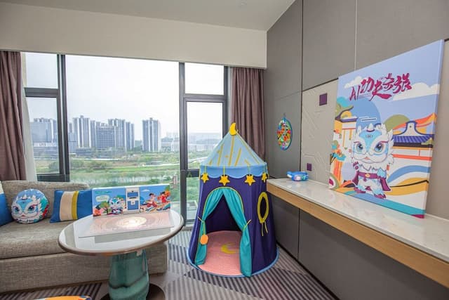 Standard Room, 2 Double Beds (Kung Fu AI Kids Theme)