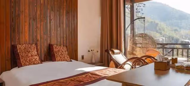 Comfort Double Room, Balcony, Hill View
