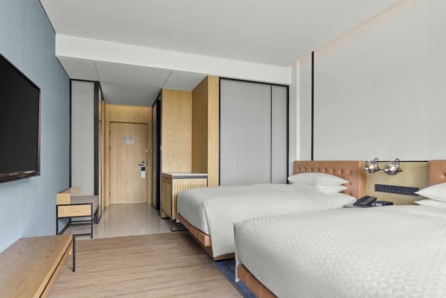 Premier Room, 2 Double Beds, River View