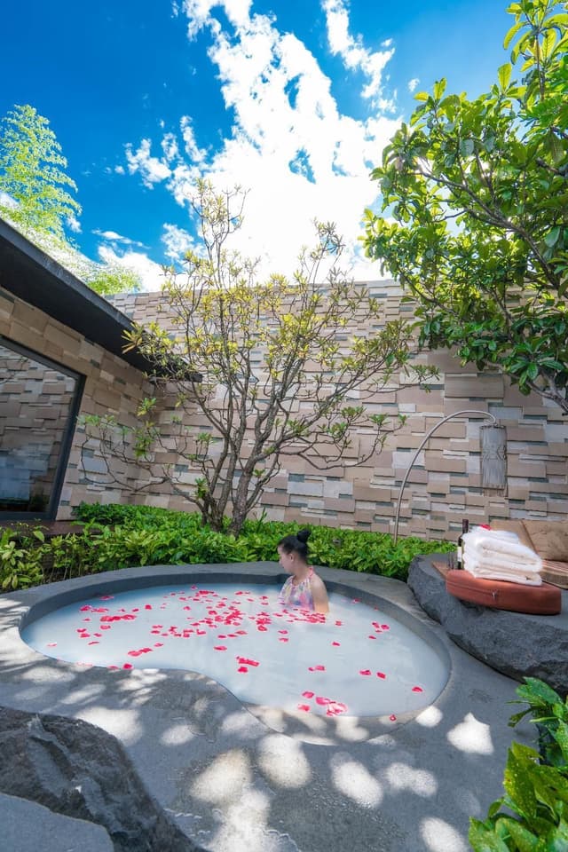 Residential Hot Spring Pool Villa 2 Bedrooms With 1 King Bed In Each Room