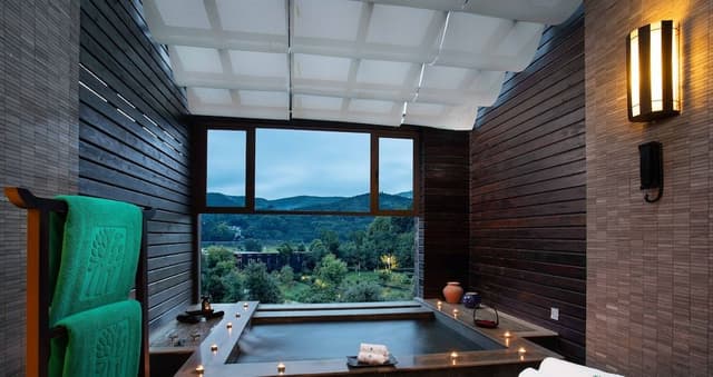 Hot Spring Retreat Twin