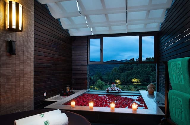 Hot Spring Retreat Twin