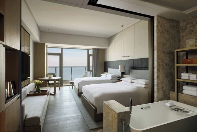 Executive Twin Room, 2 Twin Beds, Smoking, Ocean View