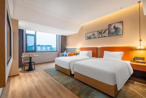 2 Single Beds, Deluxe Room, Smoking