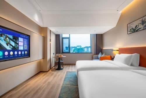 2 Single Beds, Deluxe Room, Smoking