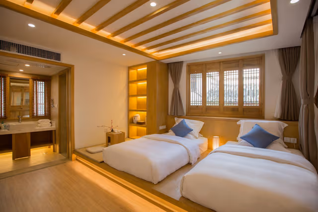Garden View Twin Room