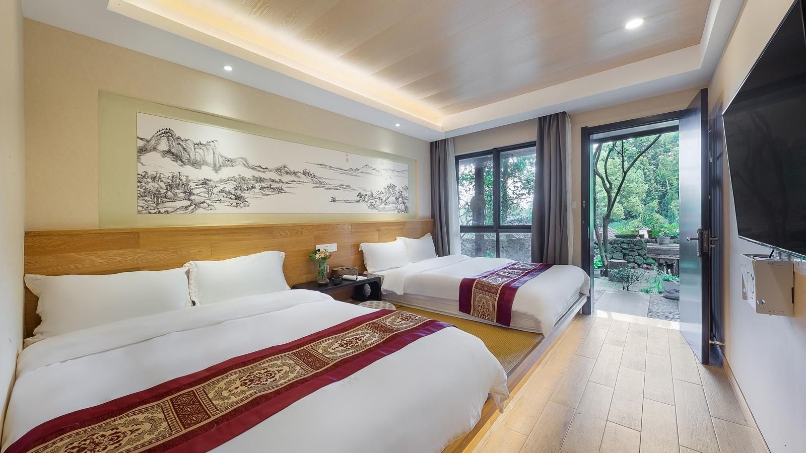 โรงแรมฟลอรัล วัดชิงเถิง ลี เฉาซิ่ง หนานเอียน (Floral Qingteng Li Shaoxing Nanyan Temple)1