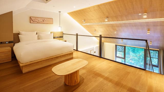 Loft with Bathtub