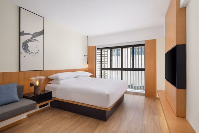 Standard Room, 1 King Bed, City View