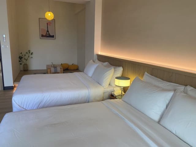 Deluxe Quadruple Room, Balcony, Mountain View