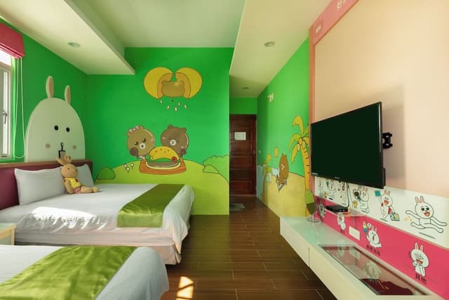 Standard Queen Double Room with 2 Queen Beds