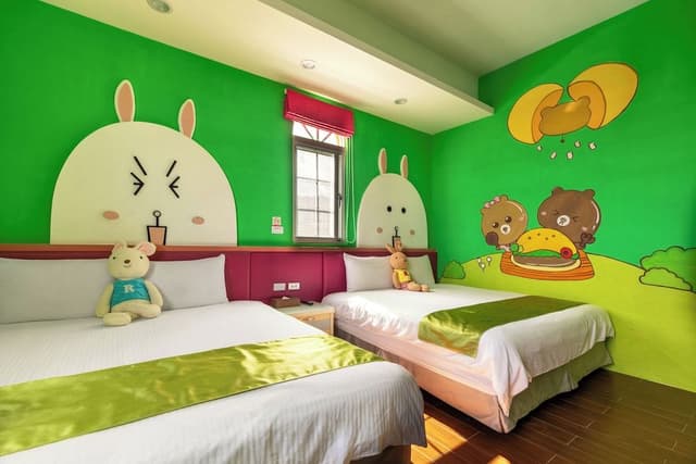 Standard Queen Double Room with 2 Queen Beds