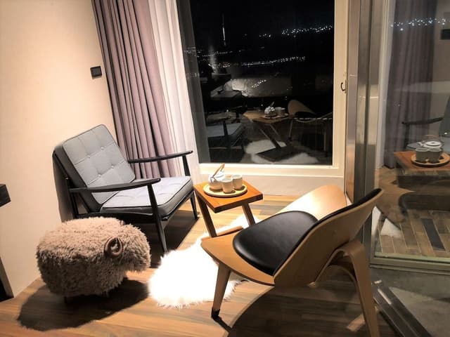 Grand Double Room, 1 Bedroom, Hot Tub, Ocean View
