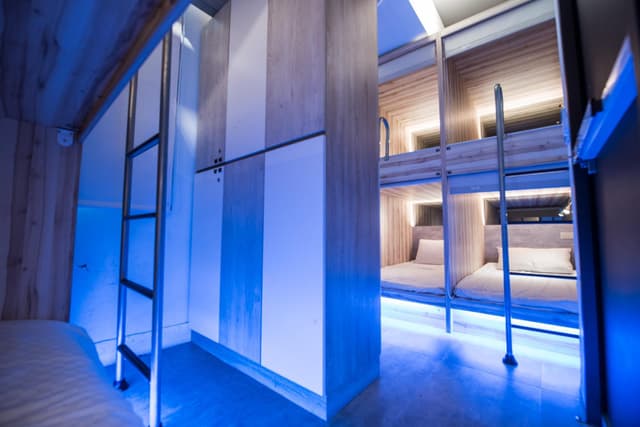 1 Double Bed in 8-Bed Dormitory - Mixed