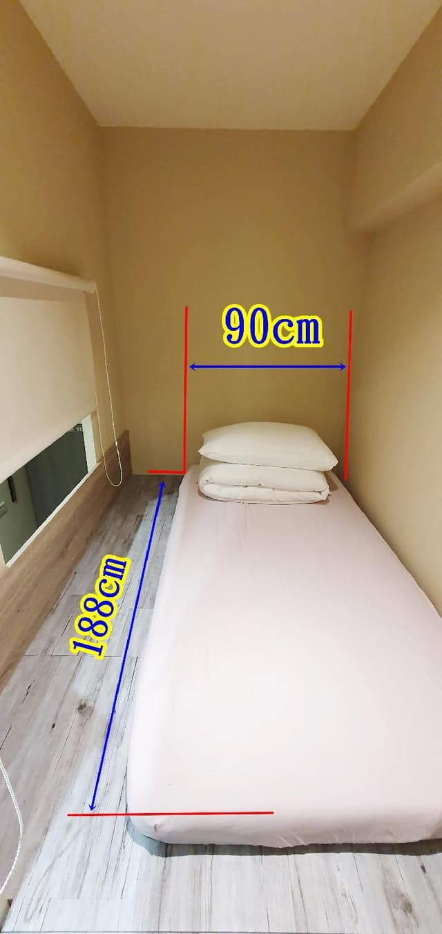 Female Dormitory Room for 12 - Single Bunk Bed