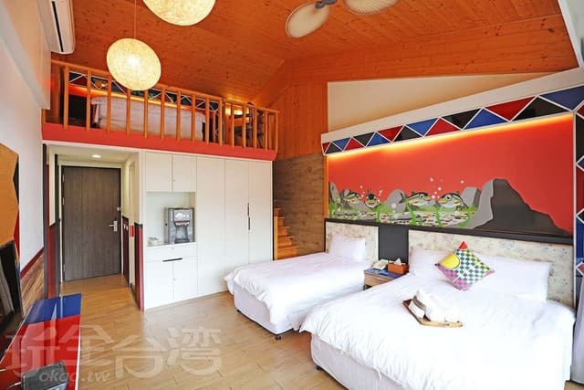 Loft suite for 2~5 people