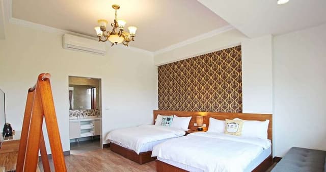 Comfort Quadruple Room, 2 Double Beds, Non Smoking, Garden View
