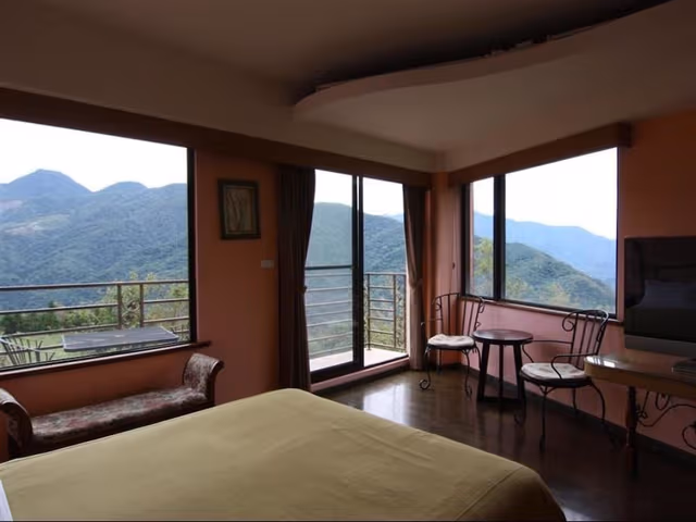 Quadruple Room, Balcony, Mountain View