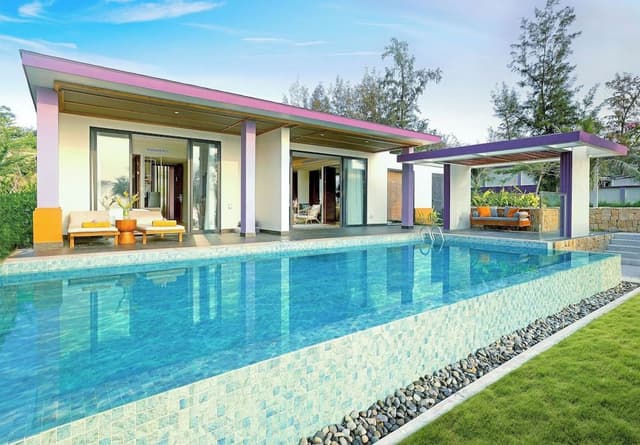 TTC Pavilion Villa - Two-Bedroom Beachfront with Private Pool and Terrace