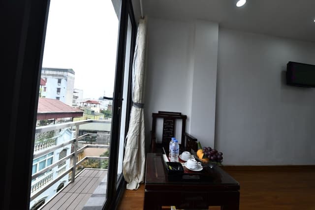 Deluxe Double Room, Balcony, City View
