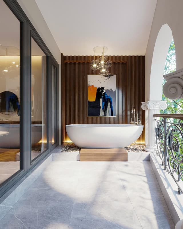 Suite - Bathtub with View Included