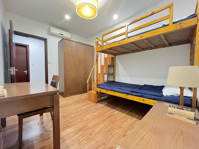 Bunk Bed in Female Dormitory Room