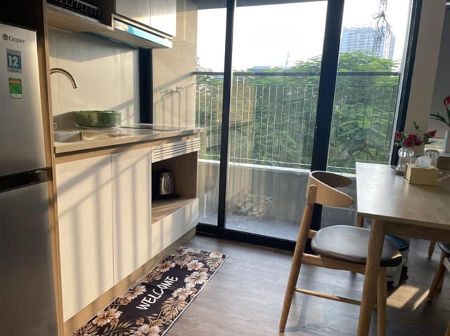 Studio Apartment with Balcony