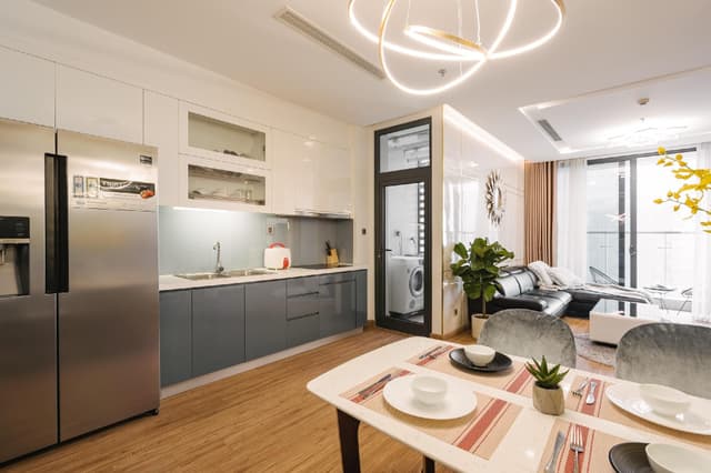Two-Bedroom Premium Apartment with Balcony