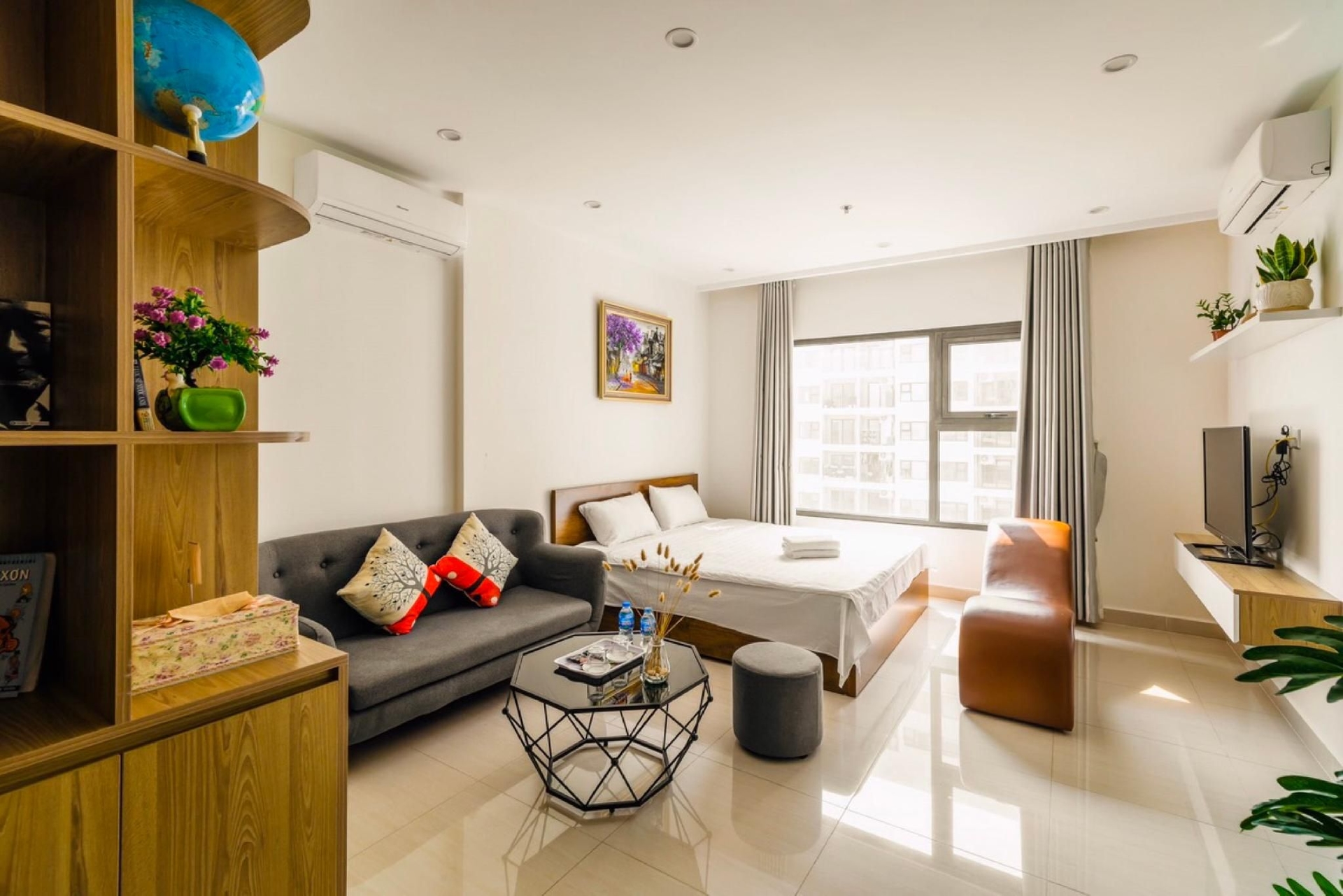 อพาร์ตเมนต์หรูที่วินโฮมส์ สมาร์ทซิตี้ (Luxury Apartment at Vinhomes Smart City)0