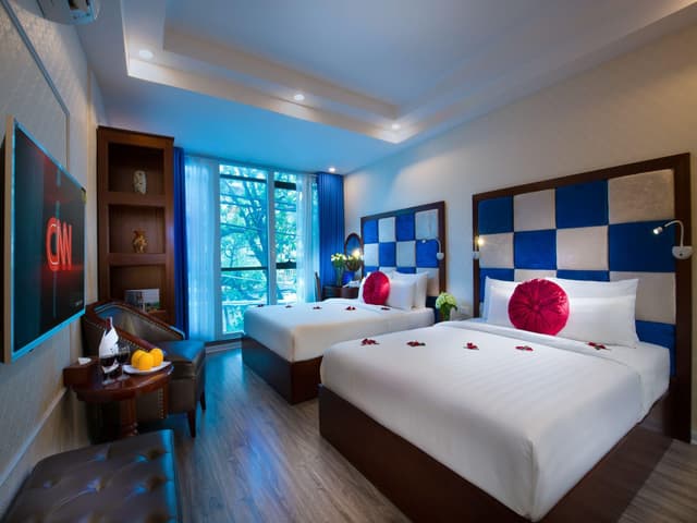 Family Room - (1 Double Bed 1 Single Bed)