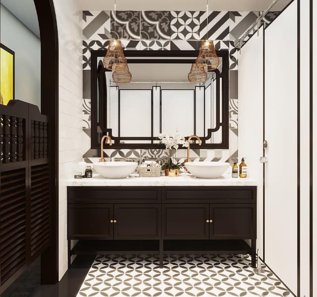 Room with 4 Beds and Shared Bathroom
