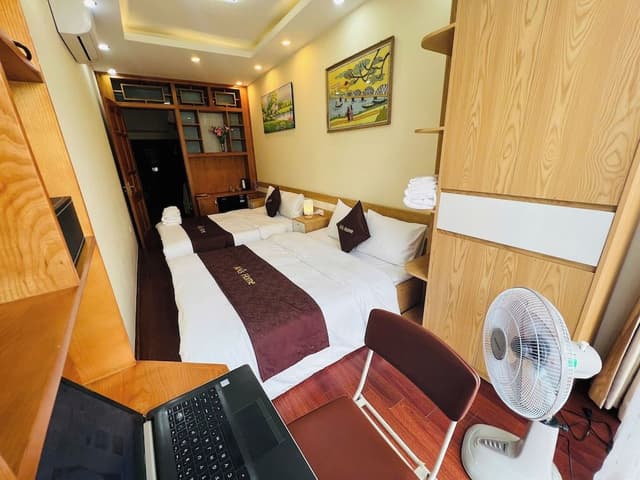 Family Shared Dormitory, Multiple Beds, City View