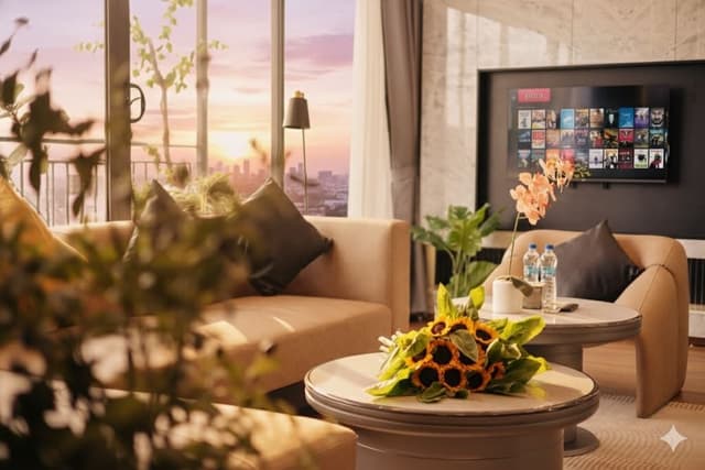 Elite Penthouse, Balcony, City View