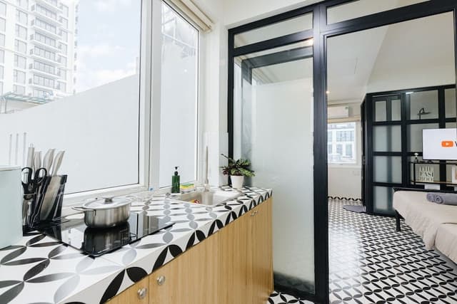 City Studio, 1 Queen Bed, Non Smoking, Kitchen