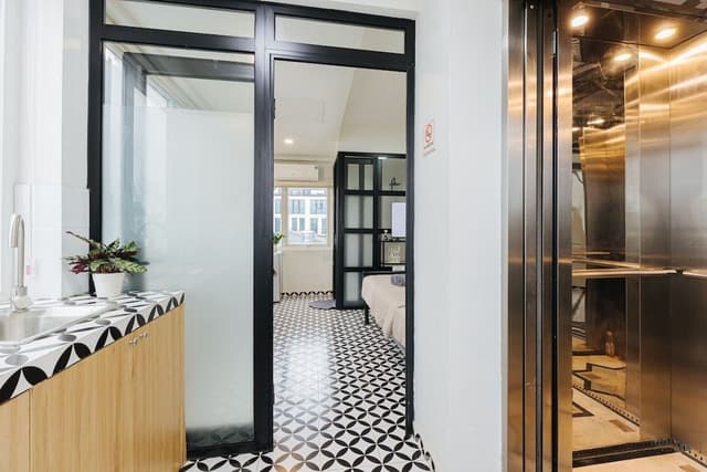 City Studio, 1 Queen Bed, Non Smoking, Kitchen