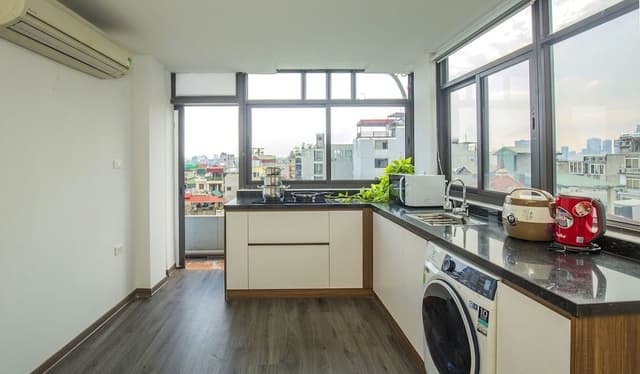 Studio, 1 Double Bed, Balcony, City View