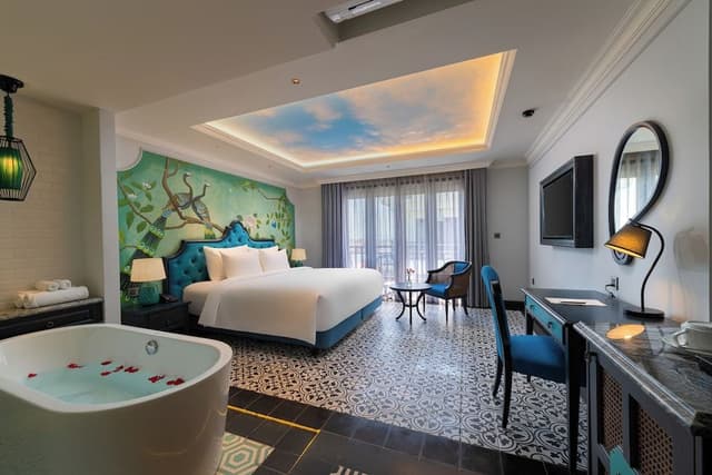Premium Double Room, Balcony, Pool View