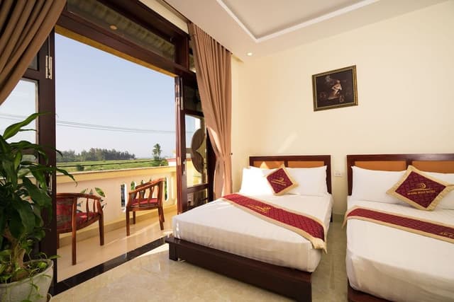 Family Twin Room, 1 Bedroom, Partial Sea View
