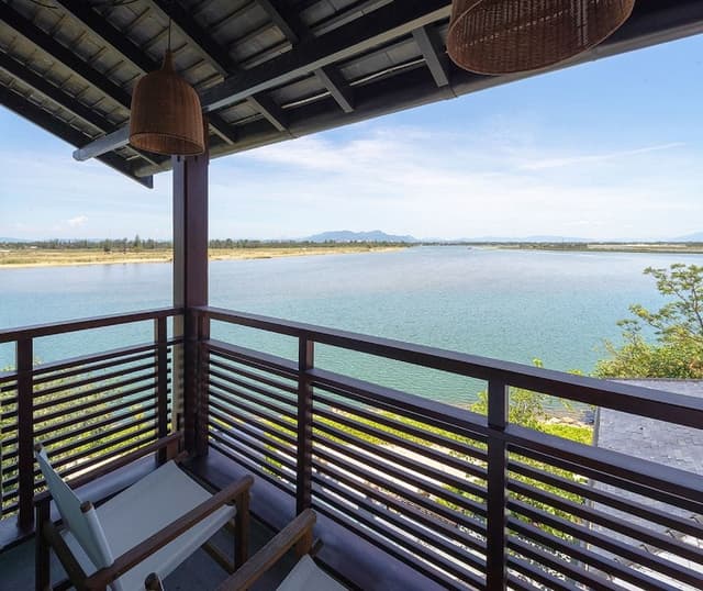 Family River View