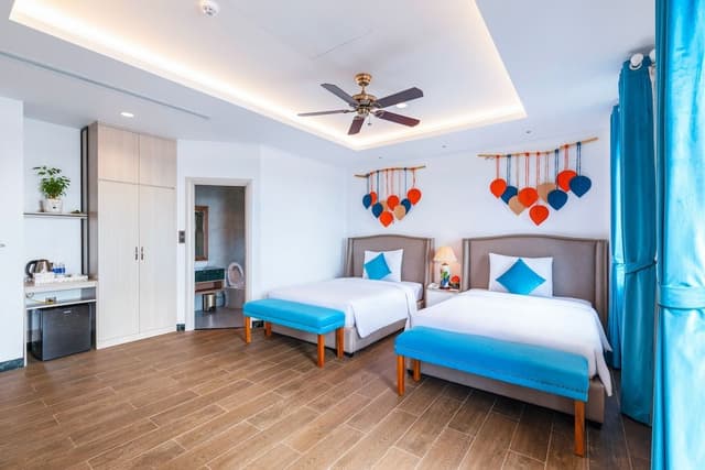 Rosetta, Ocean View, 2 Twin Beds with Balcony