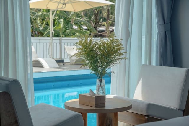 Deluxe Double Room, Pool View
