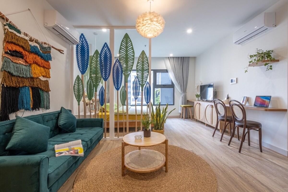 โฮมสเตย์ โอเชียนพาร์ค ฟูลโด ท่วงเดป S208 (Homestay Ocean park full đồ, thoáng đẹp S2.08)2