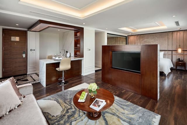 Presidential Double Room, 1 Bedroom, Kitchen, Park View