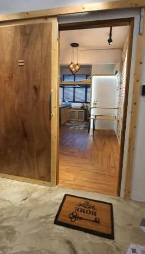 Tiny home living big with happiness. Tiny home living big with happiness.