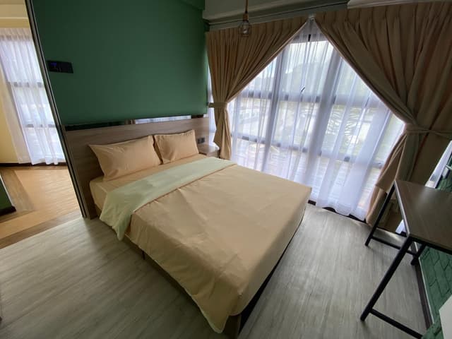Double Room with Fan and Shared Bathroom