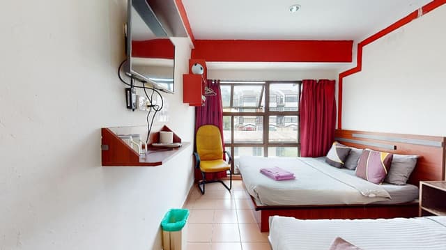 1 Double Bed 1 Single Bed