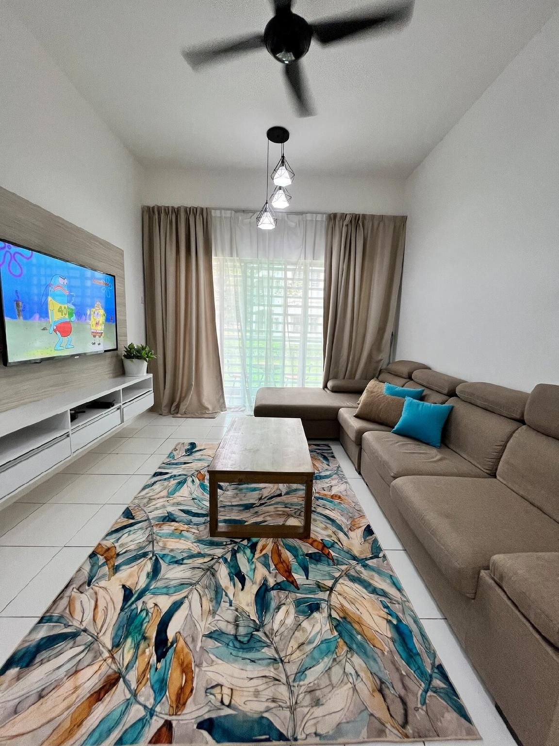 อพาร์ตเมนต์ 3 ห้องนอน 2 ห้องน้ำส่วนตัว ขนาด 900 ตร.ม. – ทานาห์ ราตะ (Lily King (modern and comfy))3