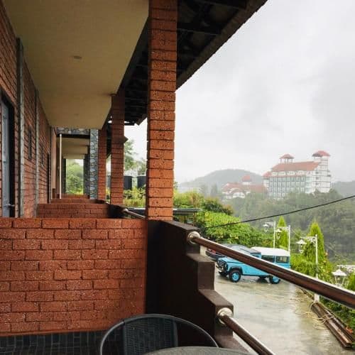 Double Room with Balcony and View