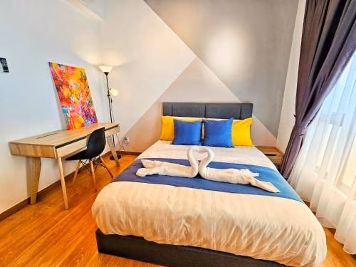 อพาร์ตเมนต์ 1 ห้องนอน 1 ห้องน้ำส่วนตัว ขนาด 38 ตร.ม. – เตลุก เจมเปดัก (Leisure@Imperium Residence Kuantan Seaview Studio)3